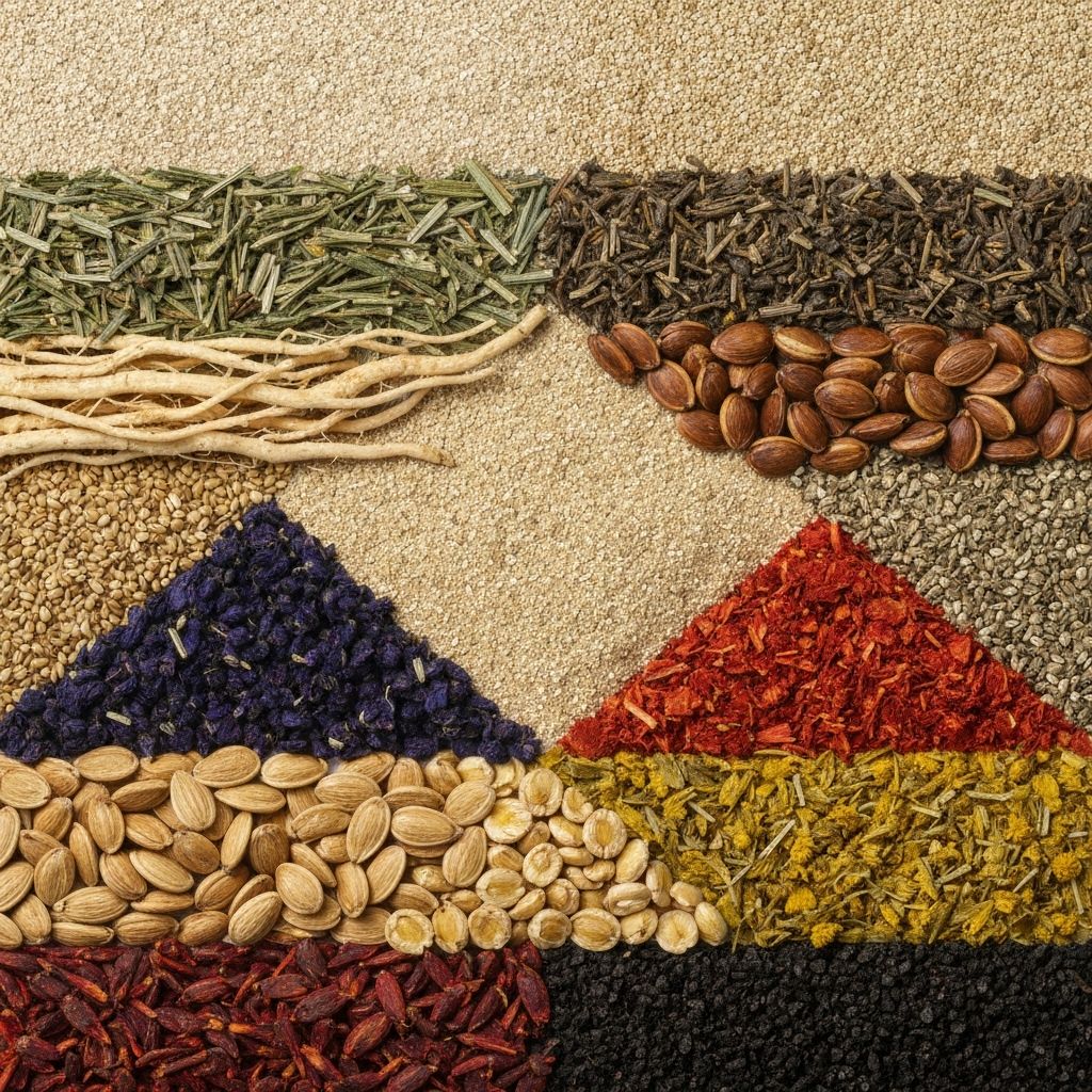 Layered botanical composition